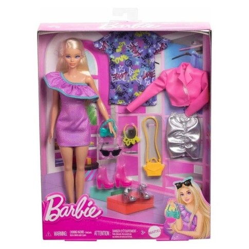 Barbie Fashionista 3 Modas Noche
