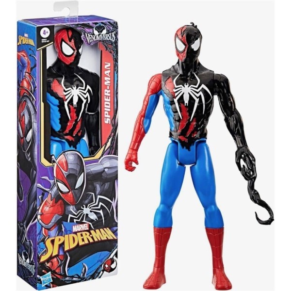 Figura Titan Spider Man Venom Versus Spider Man