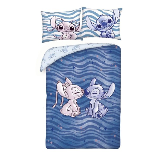 Lilo & Stitch Funda Nórdica Stitch & Angel Waves 140 x 200 cm / 70 x 90 cm