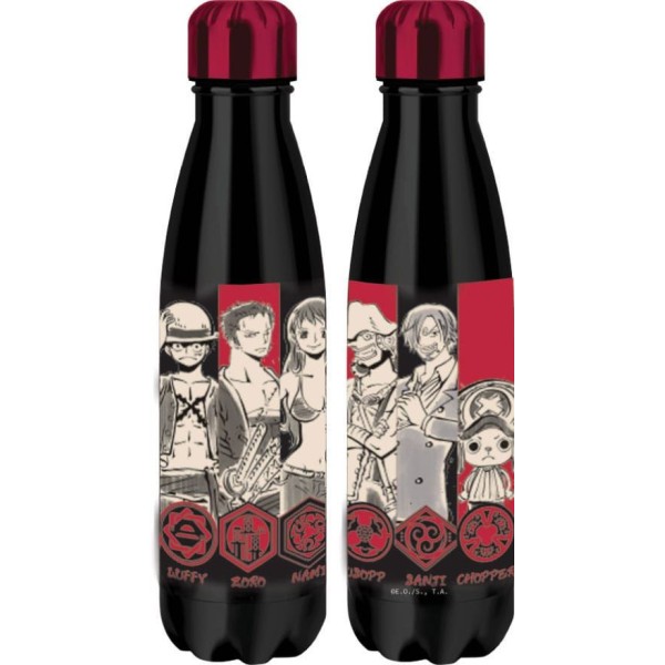 One Piece Botella Termo Red
