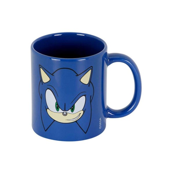 Sonic The Hedgehog Taza Sega Face
