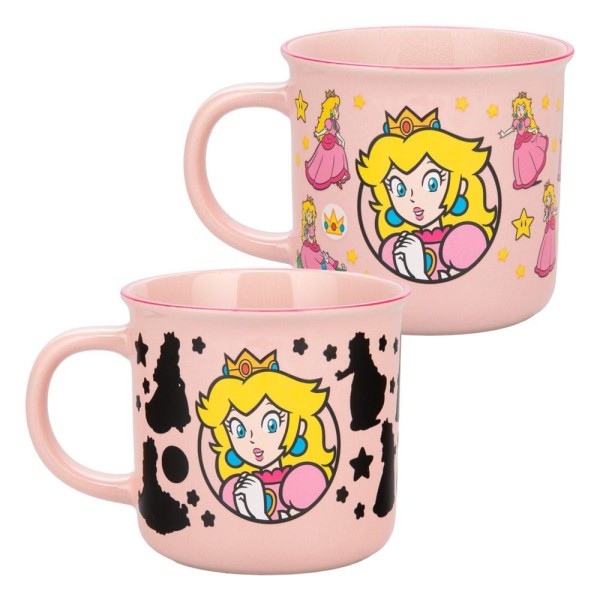 Super Mario Taza sensitiva al calor Princess Peach
