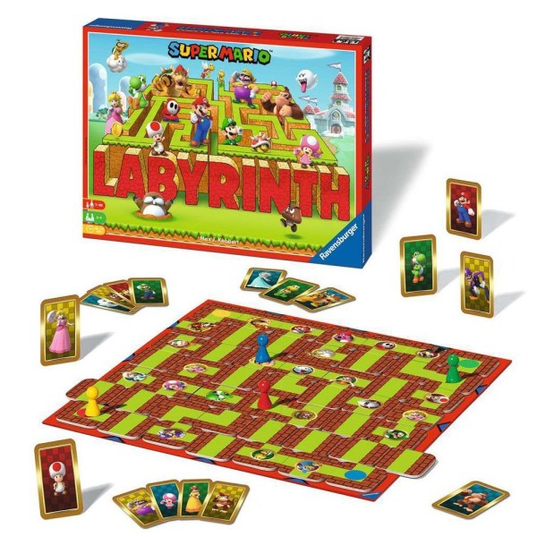 Super Mario Juego de Mesa Labyrinth