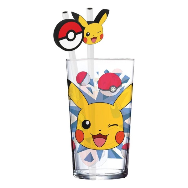 Pokémon Vaso Tumbler con pajitas Pikachu 485 ml