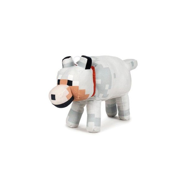 PELUCHE LOBO MINECRAFT 29CM