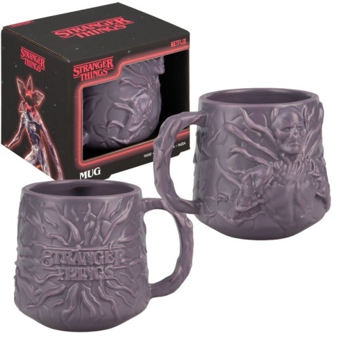 TAZA ESCULPIDA VECNA  STRANGER THINGS T5