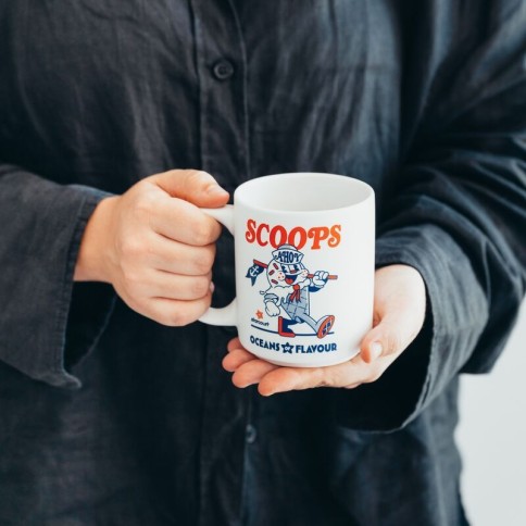 Taza Scoops Ahoy Stranger Things 350m