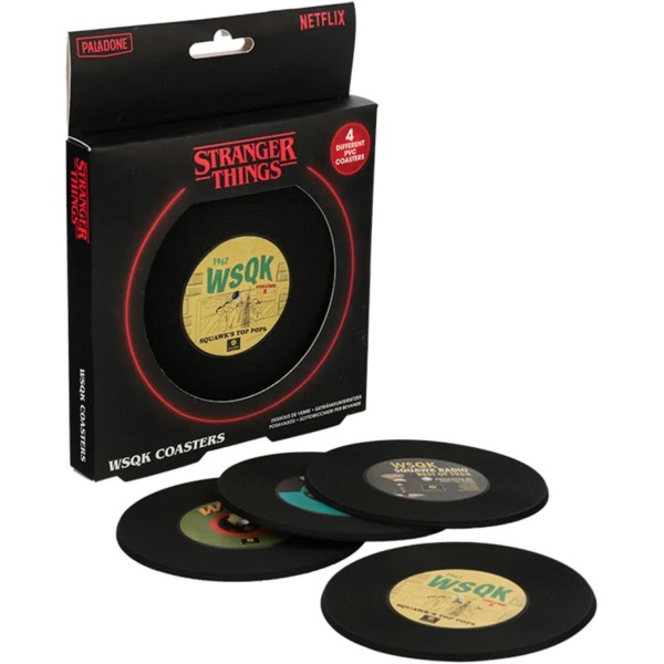 Stranger Things 5 Pack de 4 Posavasos WSQK