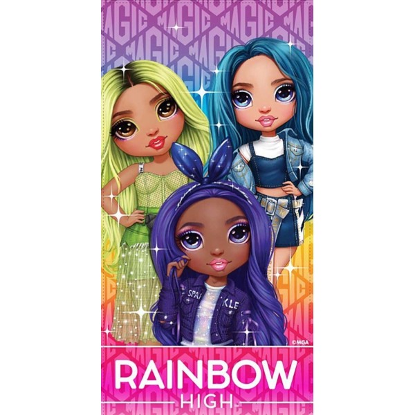 TOALLA RAINBOW HIGH