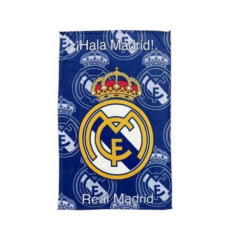 Manta Coralina Real Madrid 100x150cm