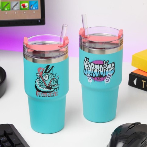 Fortnite Vaso Tumbler Gamer