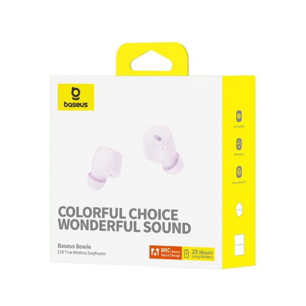 Auriculares Baseus Bowie E18 Wireless TWS ENC IPX4