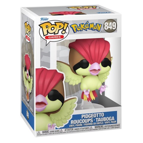 FUNKO POKÉMON POP PIDGEOTTO 10CM 849
