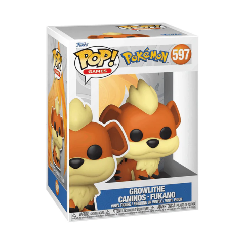 FUNKO POKÉMON POP GROWLITHE 10CM 597