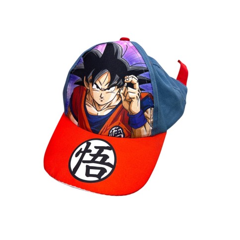 GORRA GOKU CON LOGO NIÑO