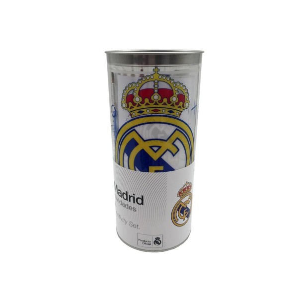REAL MADRID SET ACTIVIDADES 38 PIEZAS HUCHA