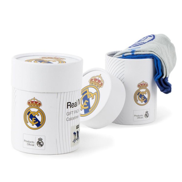Real Madrid Pack 3 Calcetines Talla 38/45