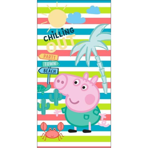 TOALLA PEPPA PIG CHILLING