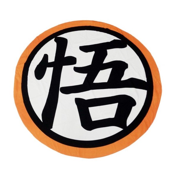 Toalla Dragon Ball Microfibra redonda