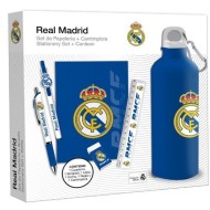 REAL MADRID SET PAPELERIA CON BOTELLA 650 ML