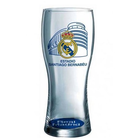 REAL MADRID VASO CERVEZA ESTADIO BERNABEU
