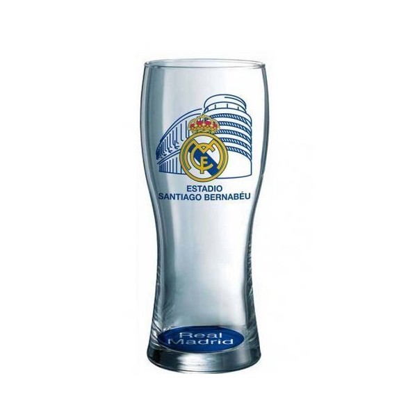 REAL MADRID VASO CERVEZA ESTADIO BERNABEU