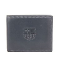 FC BARCELONA BILLETERA PIEL BASORA AZUL