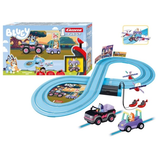 Carrera First Circuito Bluey y Bingo