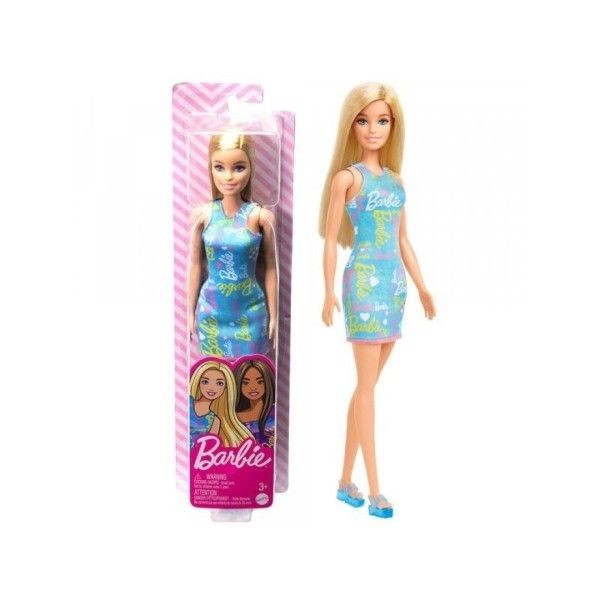 BARBIE CHIC VESTIDO AZUL