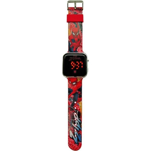 RELOJ DE LED SPIDERMAN MARVEL