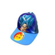 GORRA GOKU PELO AZUL NIÑO