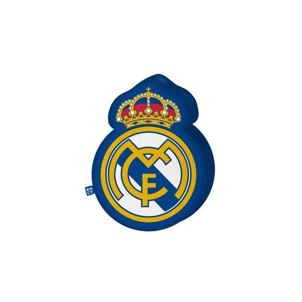 COJÍN ESCUDO 3D REAL MADRID 28CM