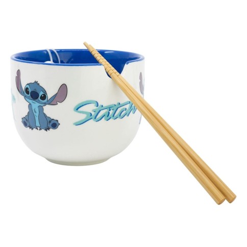 BOL PARA RAMEN CON PALILLOS STITCH