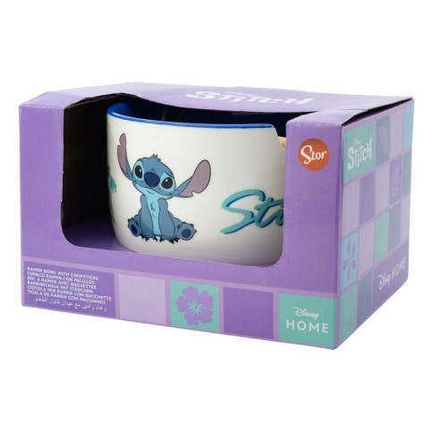 BOL PARA RAMEN CON PALILLOS STITCH