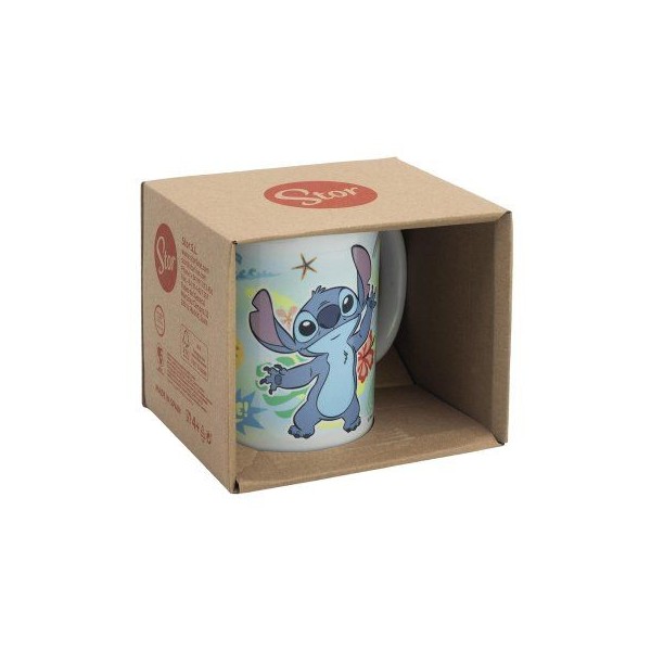 TAZA STITCH SEAWORLD 325ML CERÁMICA
