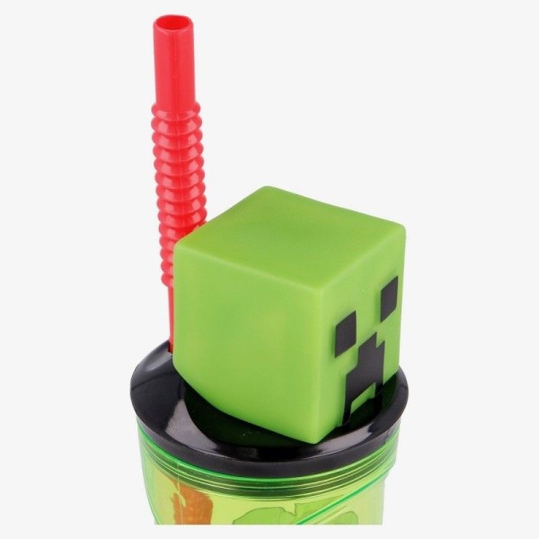 STOR VASO FIGURITA 3D 360ML MINECRAFT
