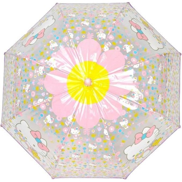 PARAGUAS HELLO KITTY INFANTIL TRANSPARENTE