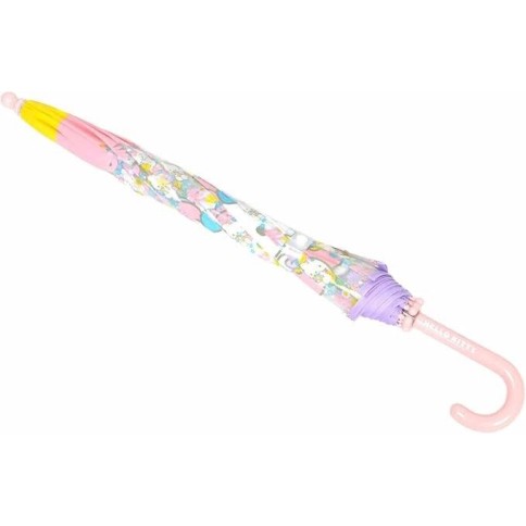PARAGUAS HELLO KITTY INFANTIL TRANSPARENTE