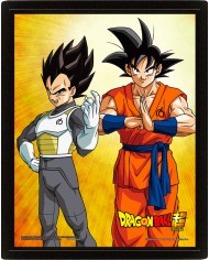 Póster 3D Dragon Ball Power Levels