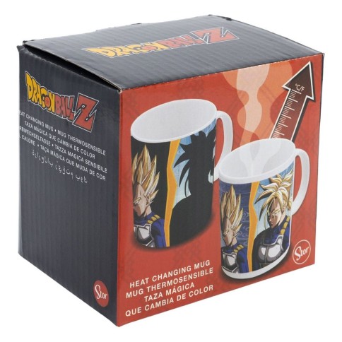 TAZA SENSITIVA AL CALOR VEGETA & GOKU DRAGON BALL