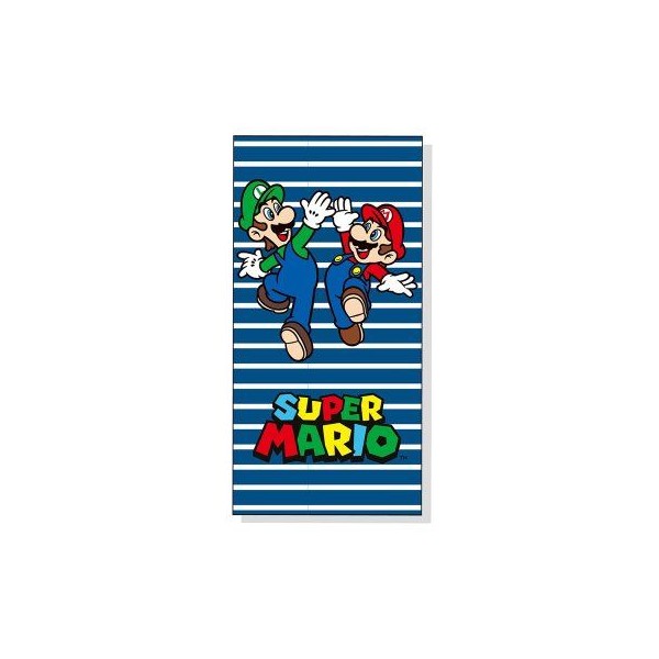 TOALLA SUPER MARIO 70X140CM MICROFIBRA