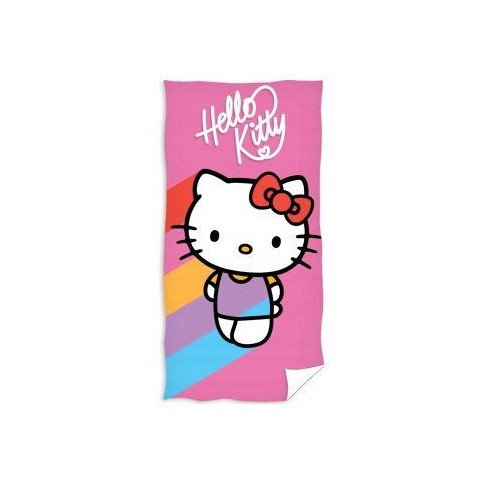 TOALLA HELLO KITTY MICROFIBRA 70X140CM