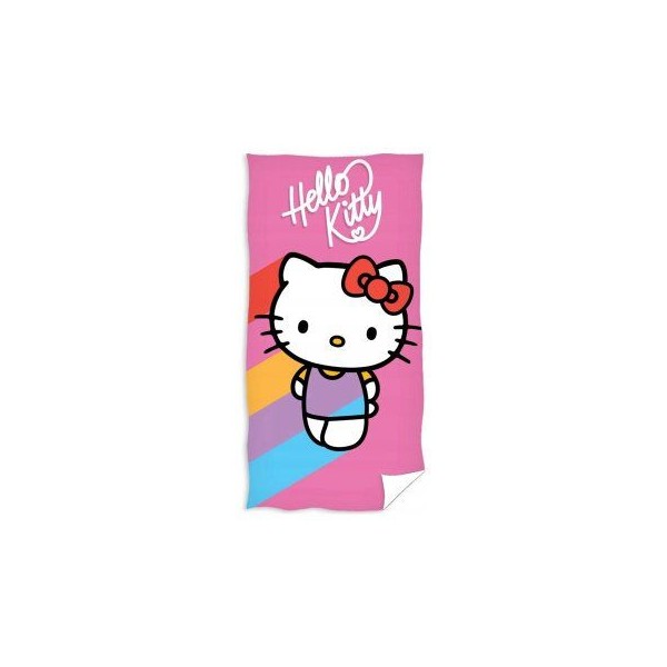 TOALLA HELLO KITTY MICROFIBRA 70X140CM