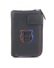 FC BARCELONA BILLETERA PIEL COLLECTION BLACK