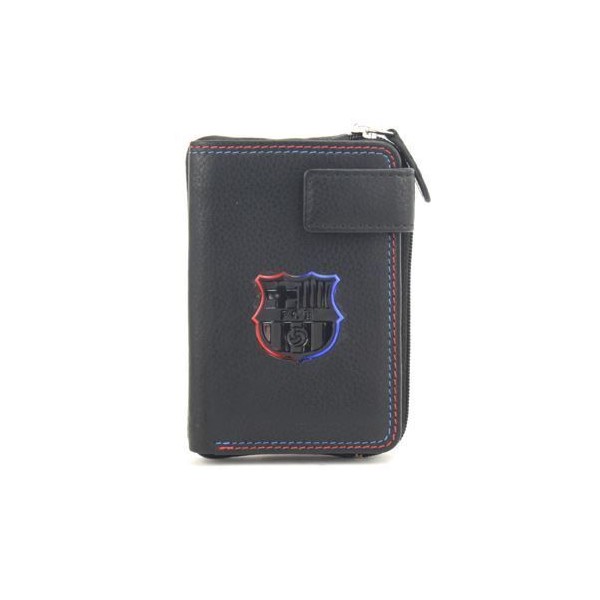 FC BARCELONA BILLETERA PIEL COLLECTION BLACK