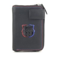 FC BARCELONA BILLETERA PIEL COLLECTION BLACK