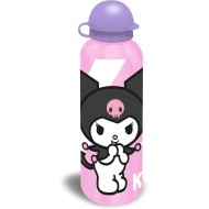 BOTELLA ALUMINIO KUROMI HELLO KITTY 500ML