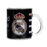 TAZA VIDRIO REAL MADRID 320ML