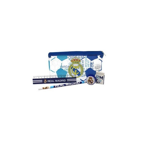 ESTUCHE PORTATODO ESCOLAR REAL MADRID