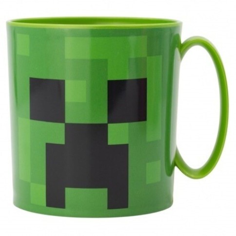 TAZA  MICRO 390 ML MINECRAFT CREEPER